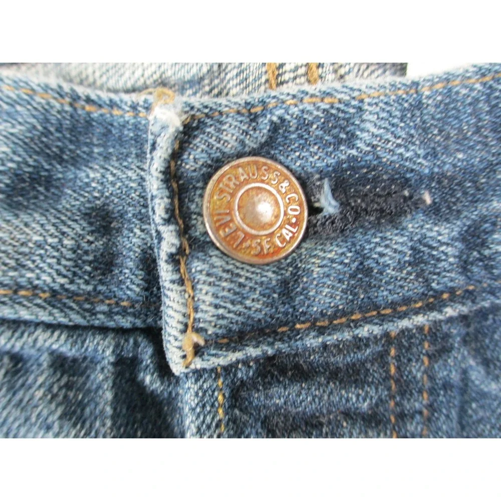 Levi's 501XX Pants Mens 36 Blue Denim Jeans Straight Buttonfly Casual 36X30 00s*
